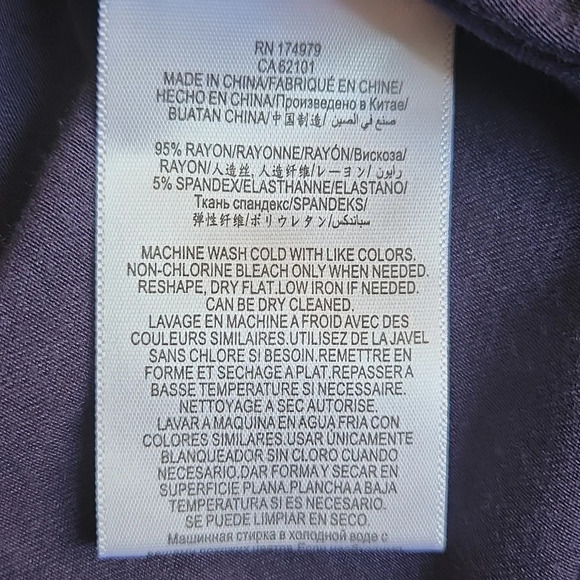 BCBGMAXAZRIA Navy Draped Dress - Picture 13 of 13